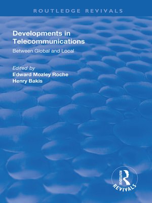 cover image of Developments in Telecommunications